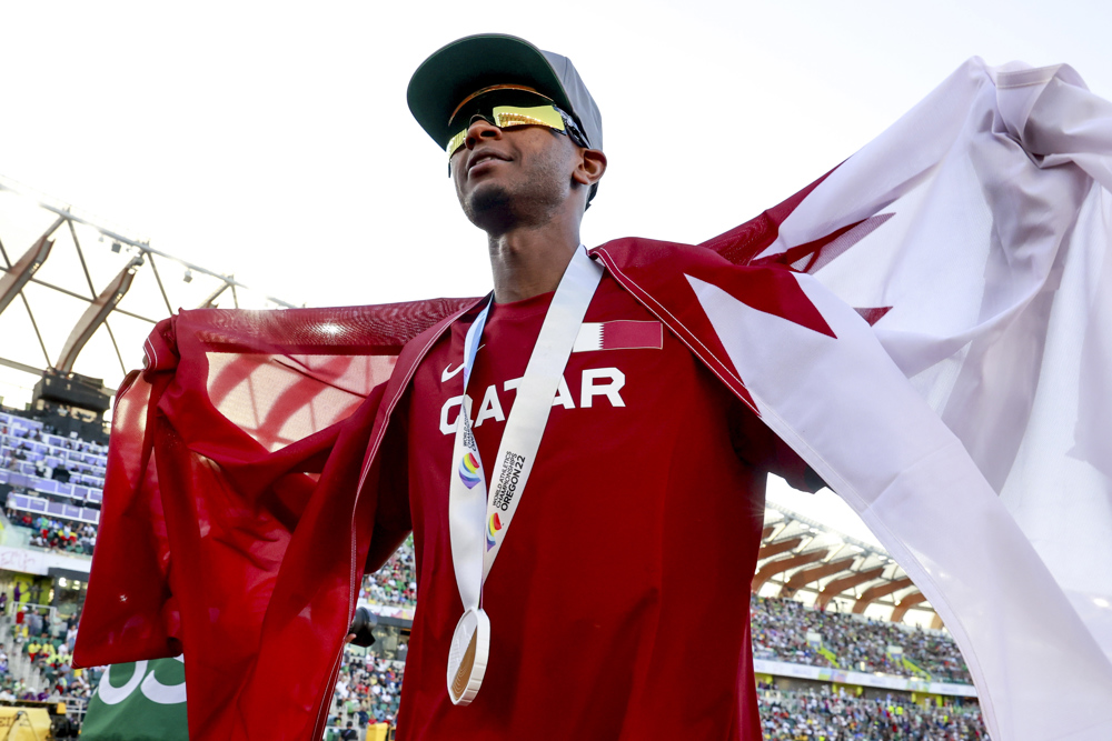 Barshim reina en el salto de altura y conquista su tercera corona mundial