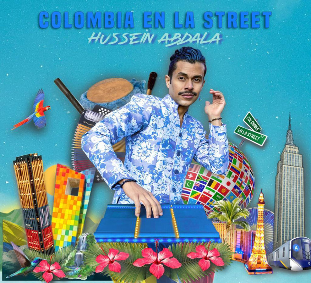 Hussein Abdala y Juan Carlos Coronel estrenan video de “Colombiano Soy”