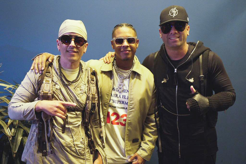 Fuego prendió el megaconcierto de Wisin y Yandel en Bogotá