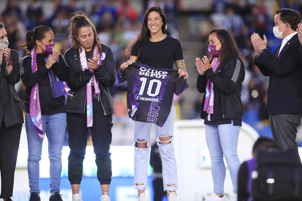 Jenni Hermoso se apunta para ser campeona con Pachuca y jugar el Mundial