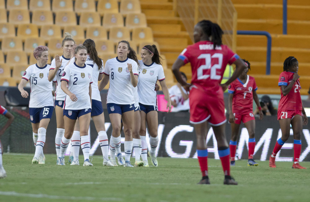 3-0. Estados Unidos golea a Haití en su debut en el Premundial