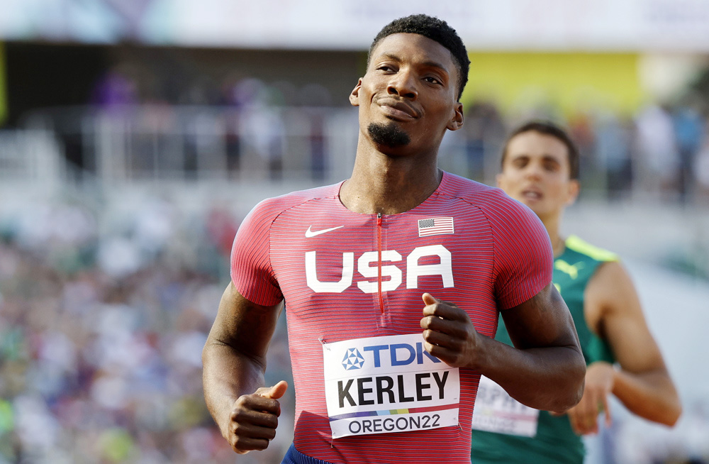 Kerley pide la palabra en el debate Lyles-Knighton en 200 metros