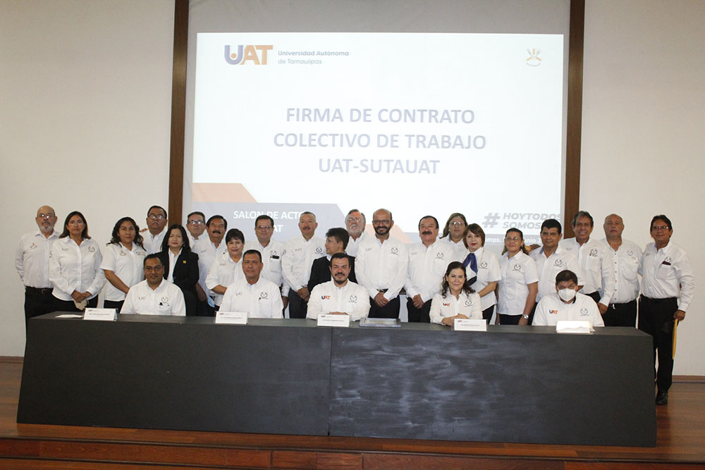 UAT y su sindicato de académicos suscriben contrato colectivo laboral