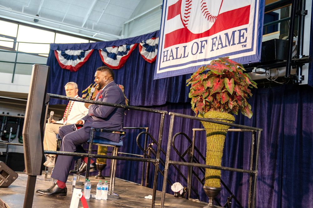 David Ortiz se hace eterno en Cooperstown