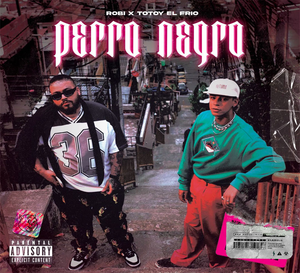 Boricua Robi se une al colombiano Totoy El Frio, para lanzar “Perro Negro”