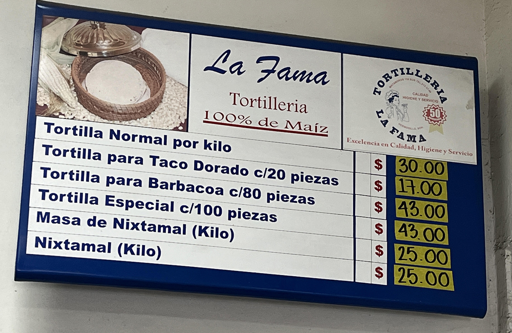 La inflación se ensaña con la tortilla mexicana y afecta sobre todo a Sonora