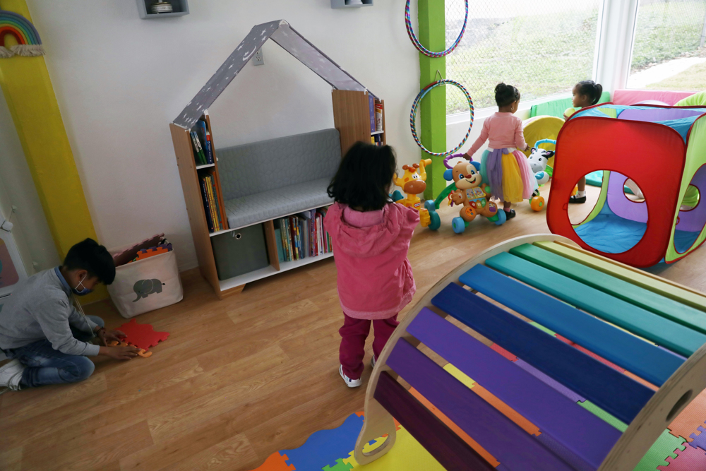 Una “bebeteca” lleva colores a los niños que viven en una cárcel mexicana