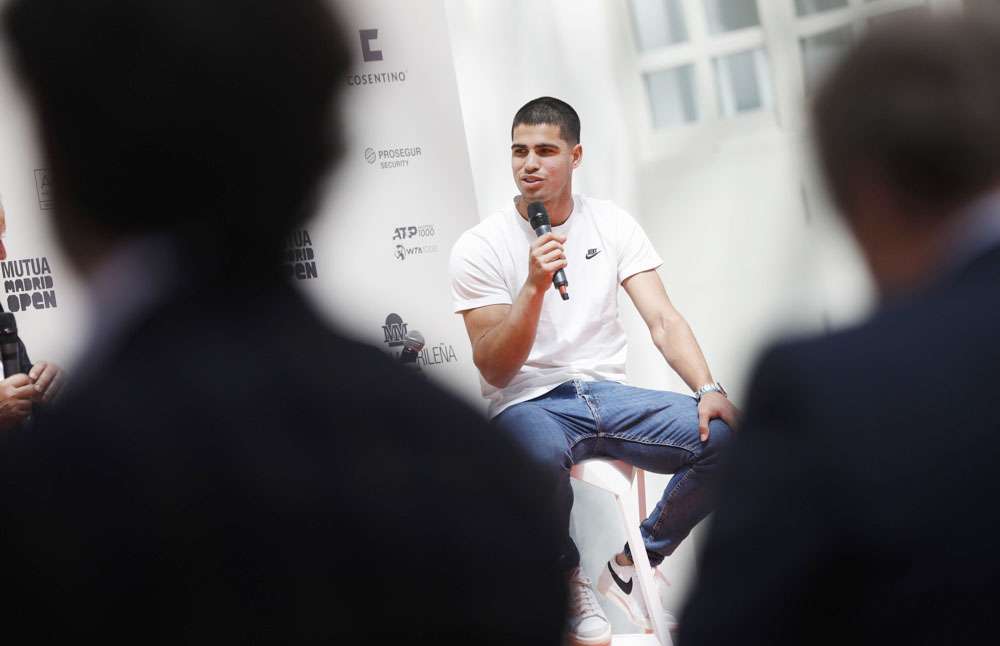 Alcaraz: “Soy el número 4 del mundo y es complicado aguantar la presión”