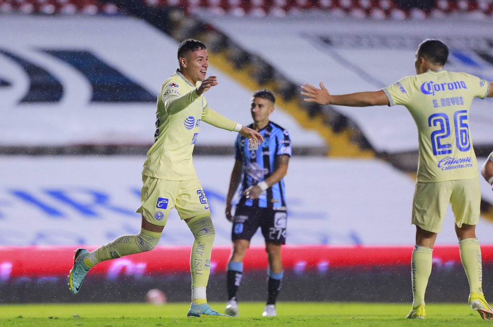 El América vence al Querétaro y suma su quinta victoria en fila en el Apertura