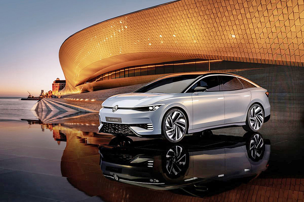 Volkswagen tuvo la presentación mundial del Sedan eléctrico ID. AERO