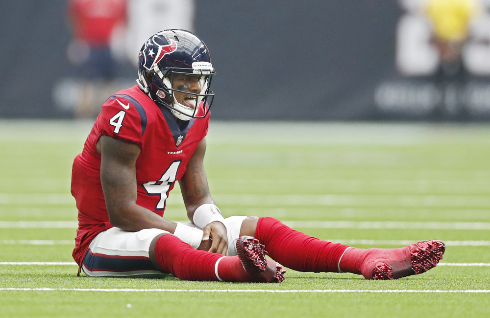 La NFL apelará la suspensión de seis juegos del pasador Deshaun Watson