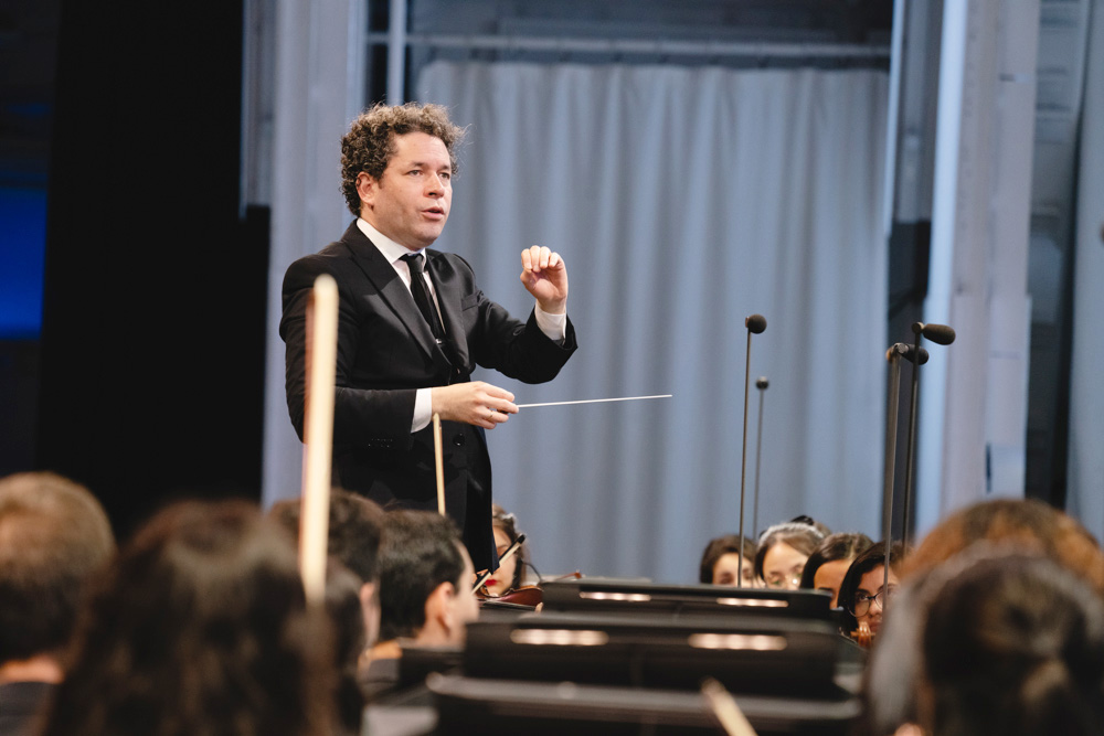 Dudamel ofrece con su Orquesta del Encuentro “inclusión al más alto nivel”