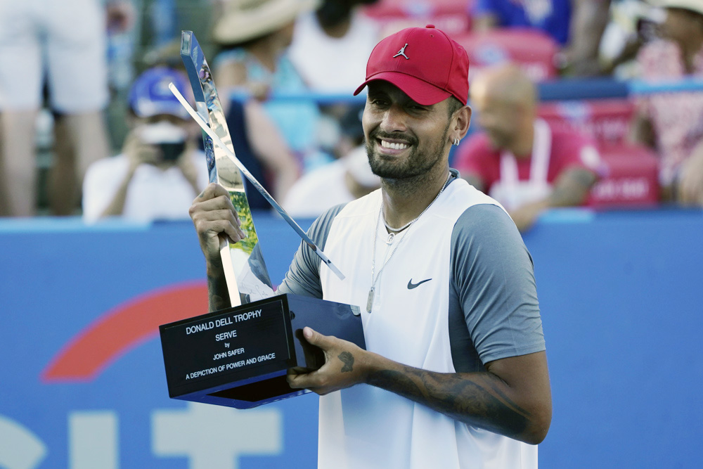 El australiano Nick Kyrgios se corona en Washington por segunda vez