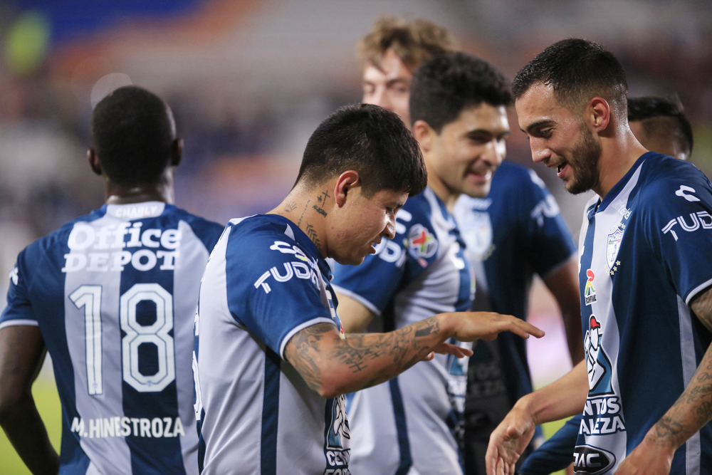 El Pachuca de Almada vence al Atlas y se acerca a zona de clasificación