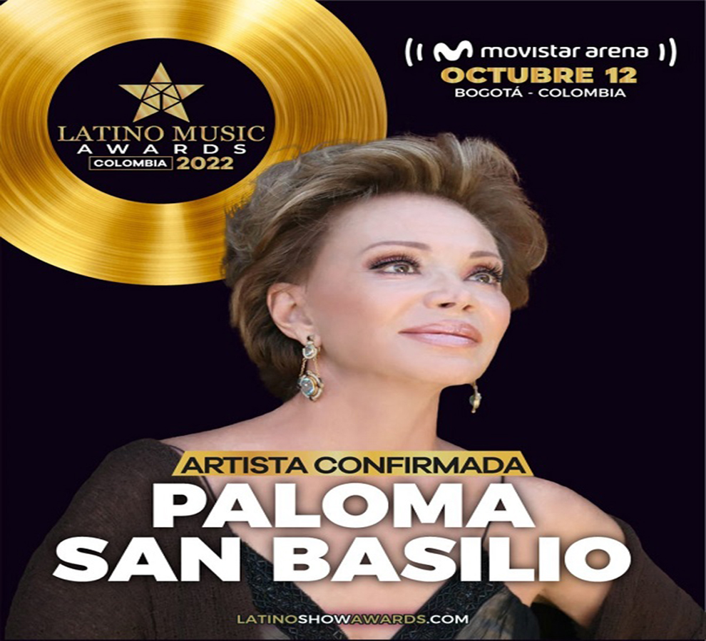 Paloma San Basilio recibirá homenaje a su trayectoria en Premios Latino Music Awards