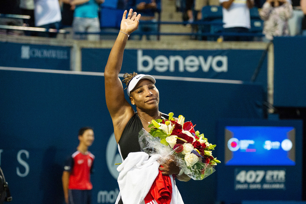 Serena Williams se despide con lágrimas tras ser eliminada en Toronto