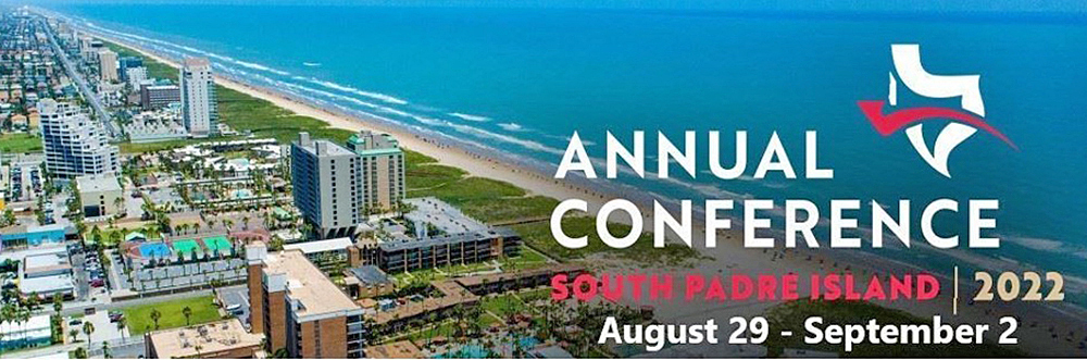 En Isla del Padre Conferencia Anual de la Asociación de Oficinas de Convenciones y Visitantes de Texas 2022