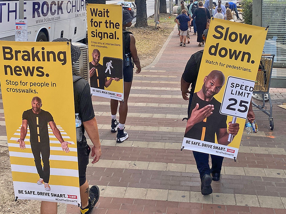 Aumentaron en 15% las muertes de peatones en Texas en el 2021