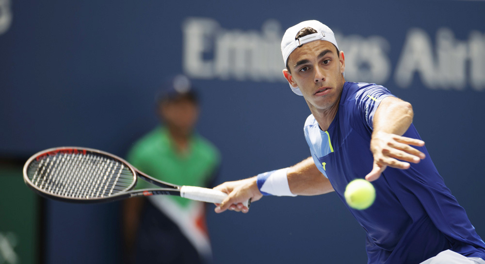 Los argentinos Cerundolo, Bagnis y Etcheverry caen en la primera ronda