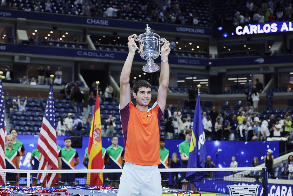 Carlos Alcaraz, el sexto número uno del tenis español