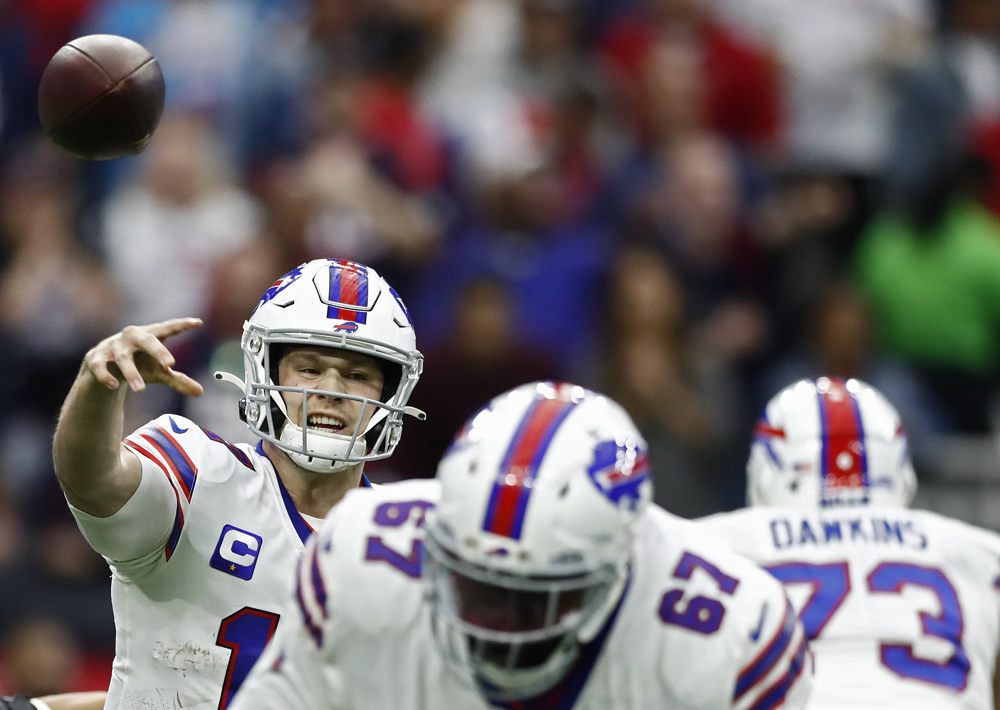 Los Bills pasan por encima de los Titans y los Eagles someten a los Vikings