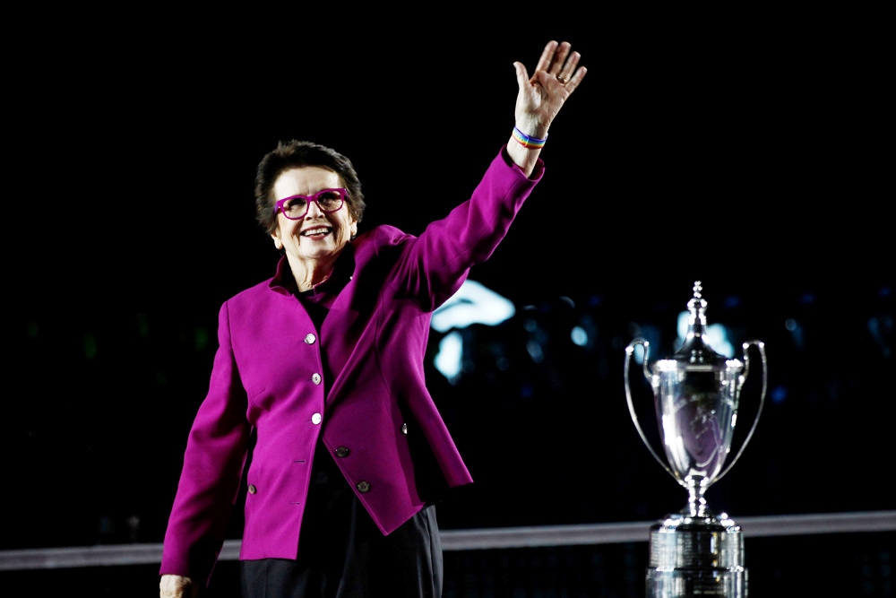 Billie Jean King y Roddick despiden a Federer, el “campeón de los campeones”