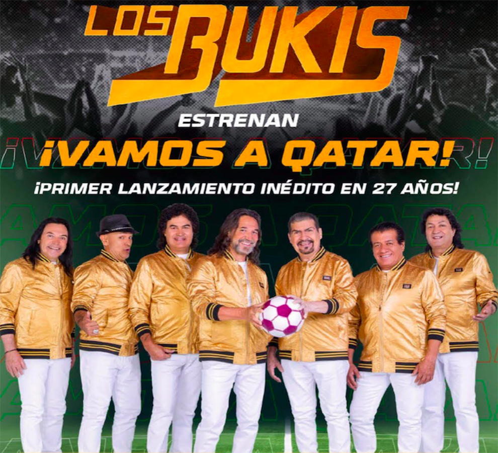 Los Bukis lanzan primer tema inédito en 27 años “Vamos a Qatar”