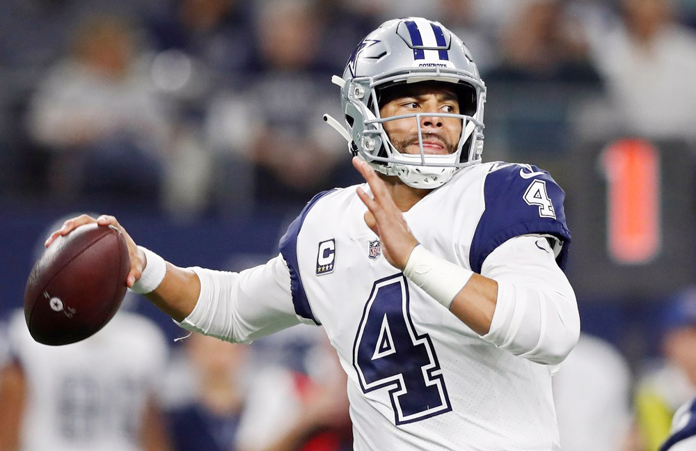 El ‘quarterback’ Dak Prescott vuelve al entrenamiento de los Dallas Cowboys