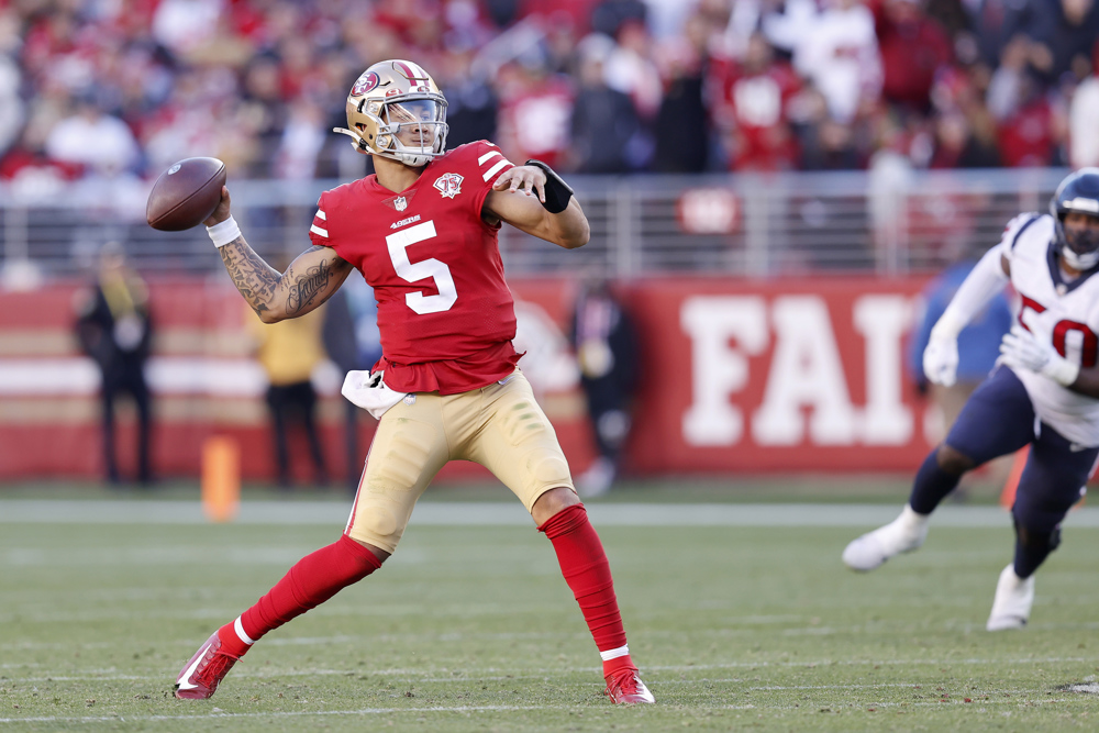 Los 49ers vencen con Garoppolo en lugar de Lance y los Rams ganan con apuros