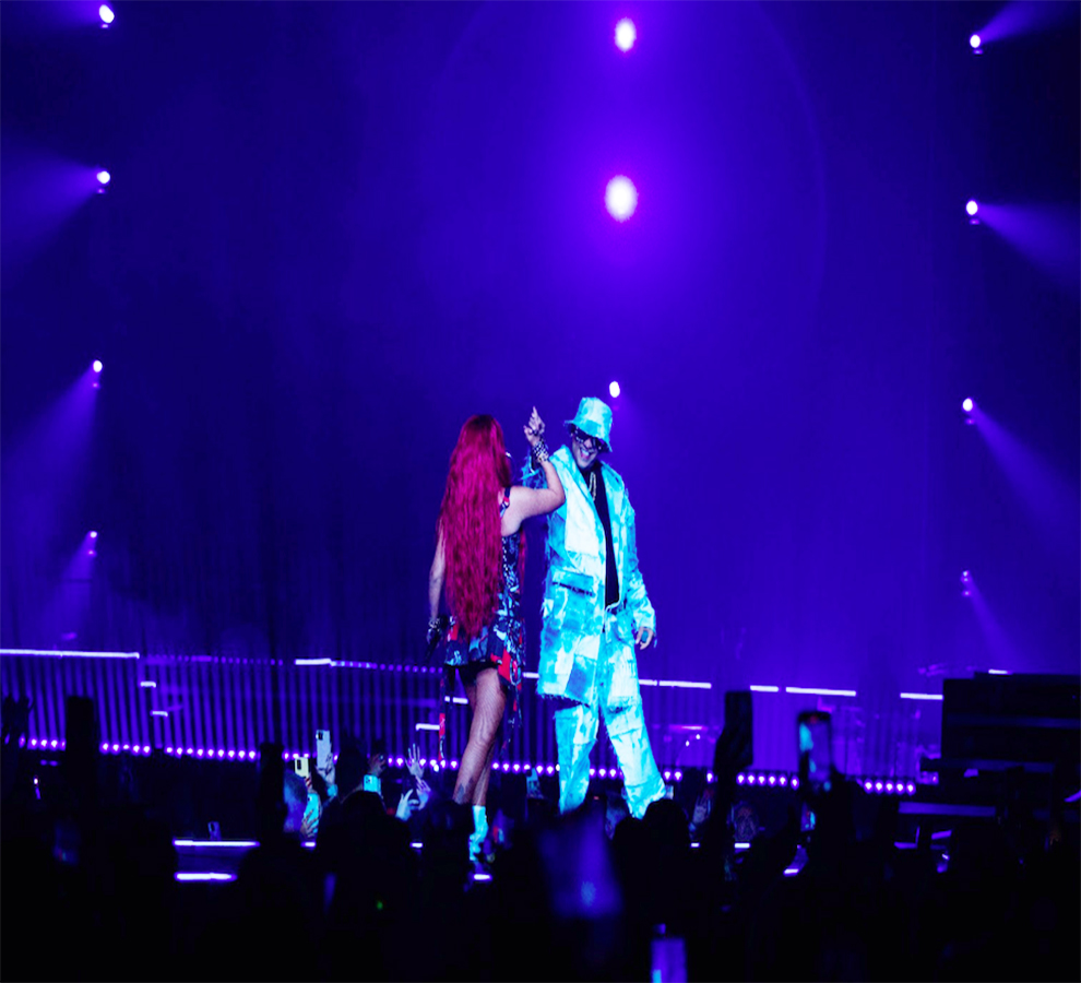 Maldy se sube al escenario del Madison Square Garden para cantar con Karol G