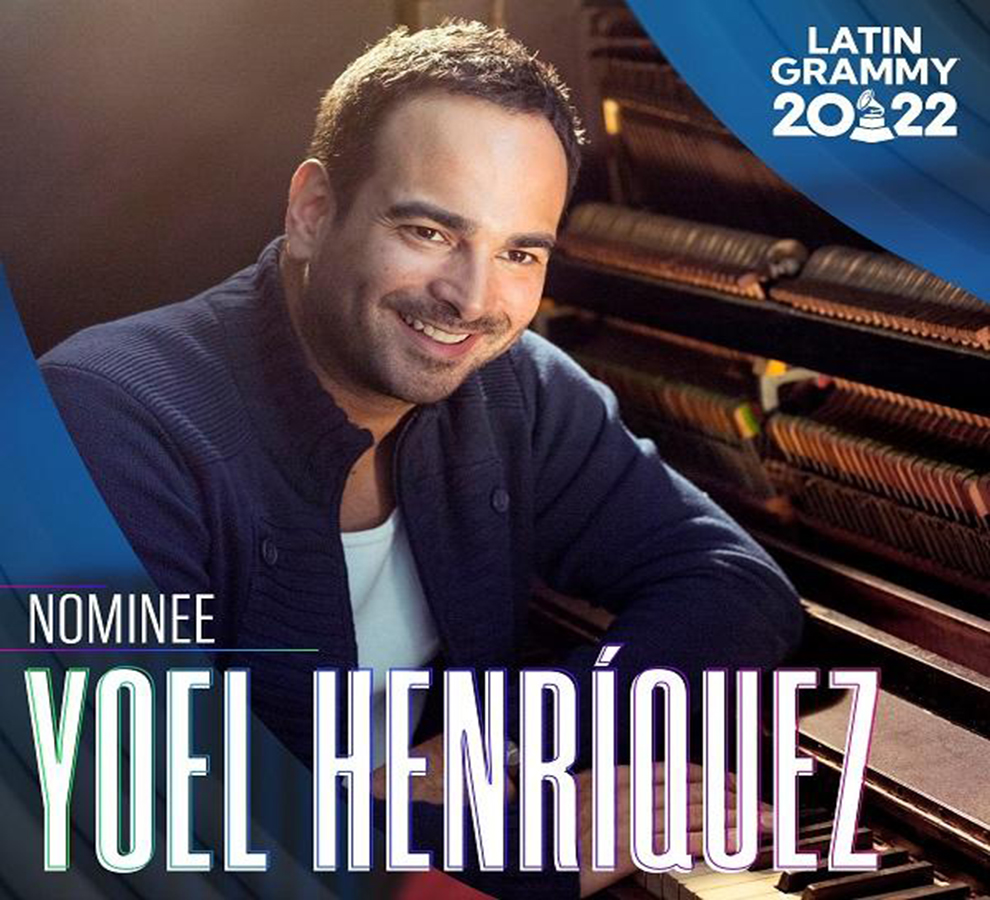 Yoel Henríquez el compositor de Christina Aguilera y Becky G, vuelve al Grammy Latino