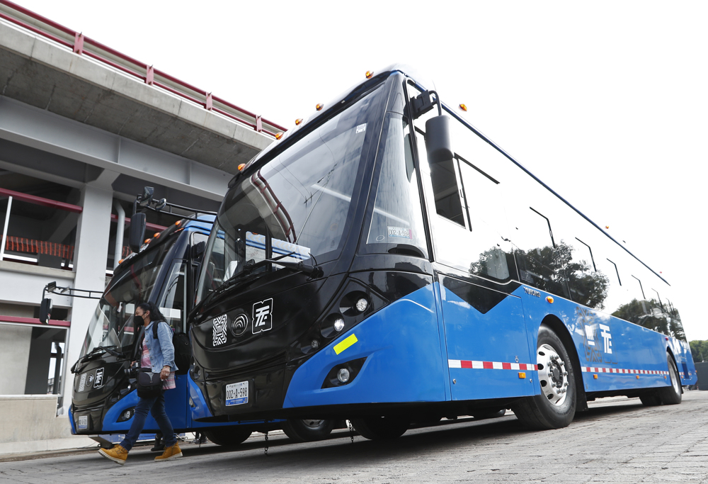 Ciudad de México abre pruebas de transporte eléctrico elevado en zona oriente