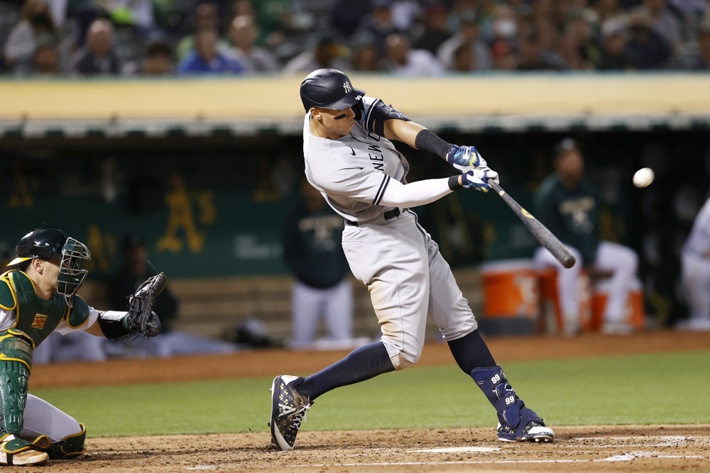 Aaron Judge bate el récord de jonrones en una temporada en la Liga Americana