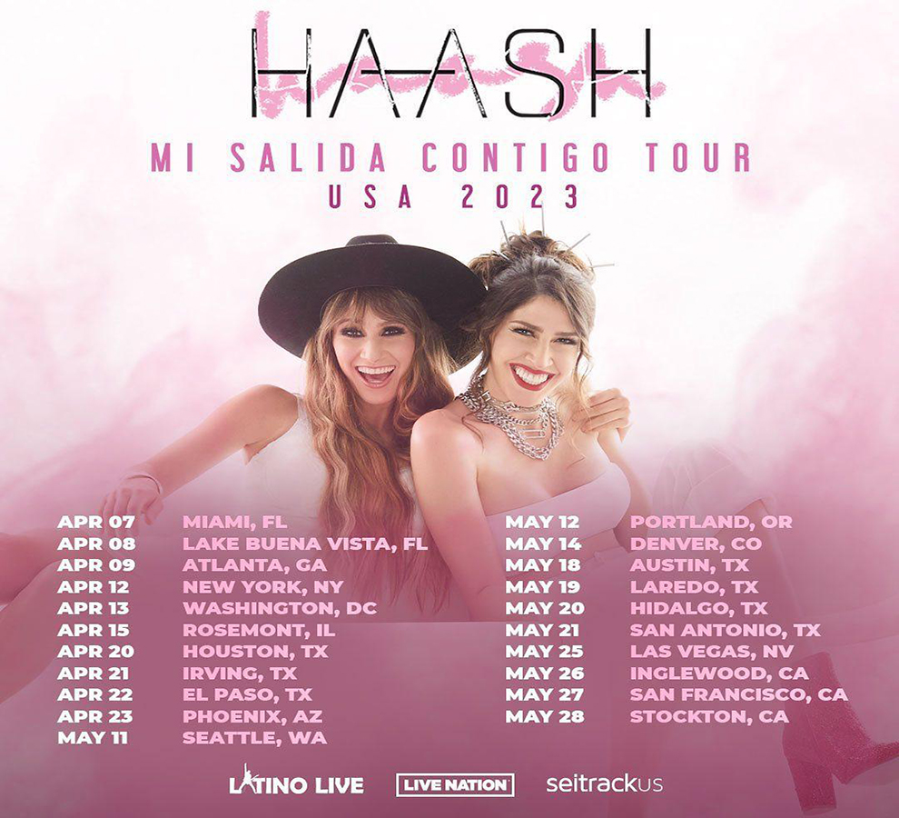 Ha*Ash regresa a EUA con su gira “Mi salida contigo Tour”