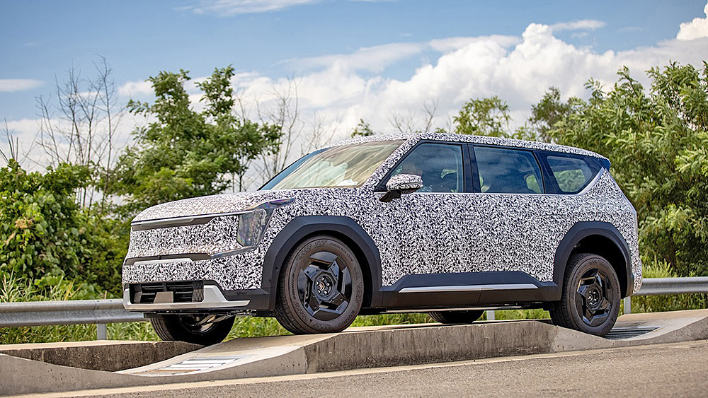 El esperado Kia EV9 supera las últimas pruebas antes de su debut mundial en el 2023