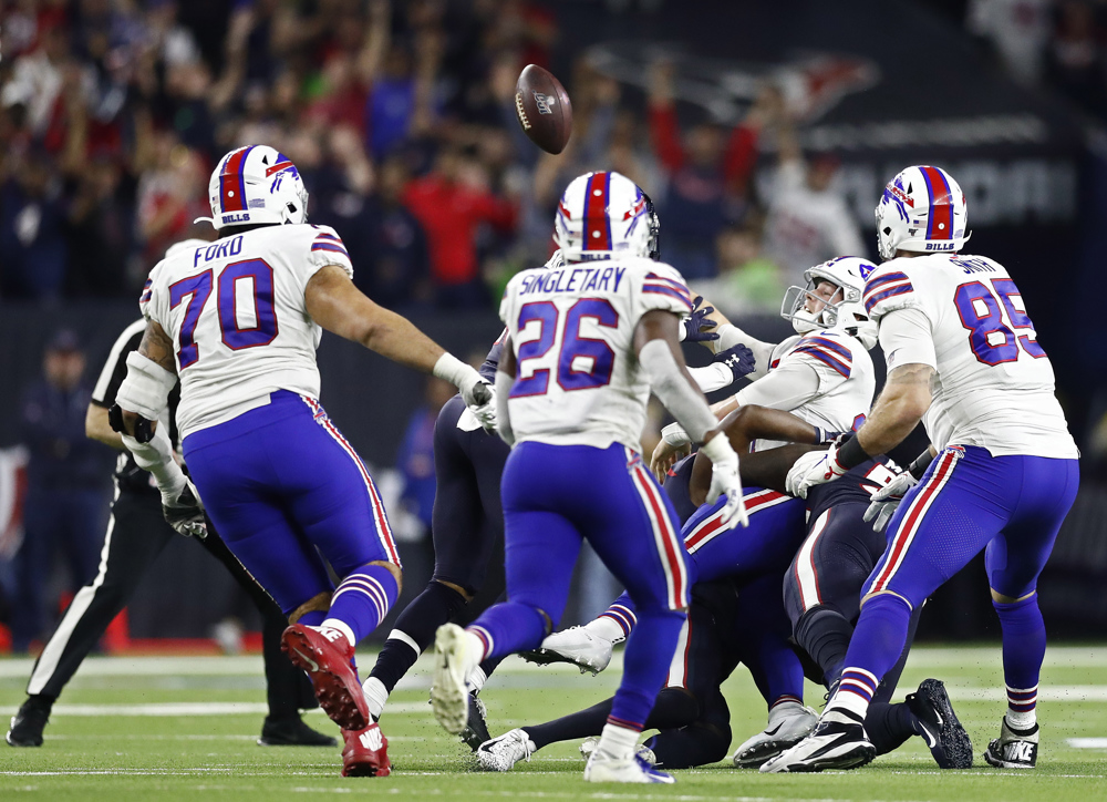 Los Bills remontan 17 puntos y superan 23-20 a los Ravens en la semana 4