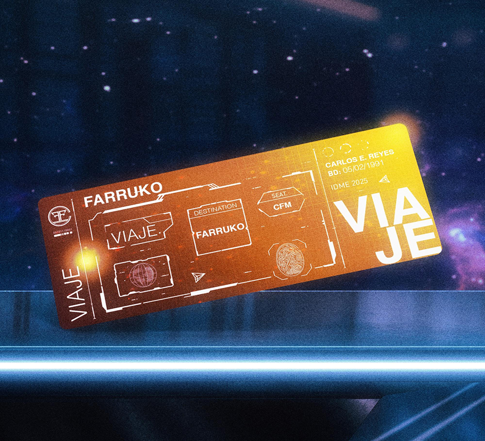 Farruko emprende un viaje a través de los años con su nuevo lanzamiento “Viaje”