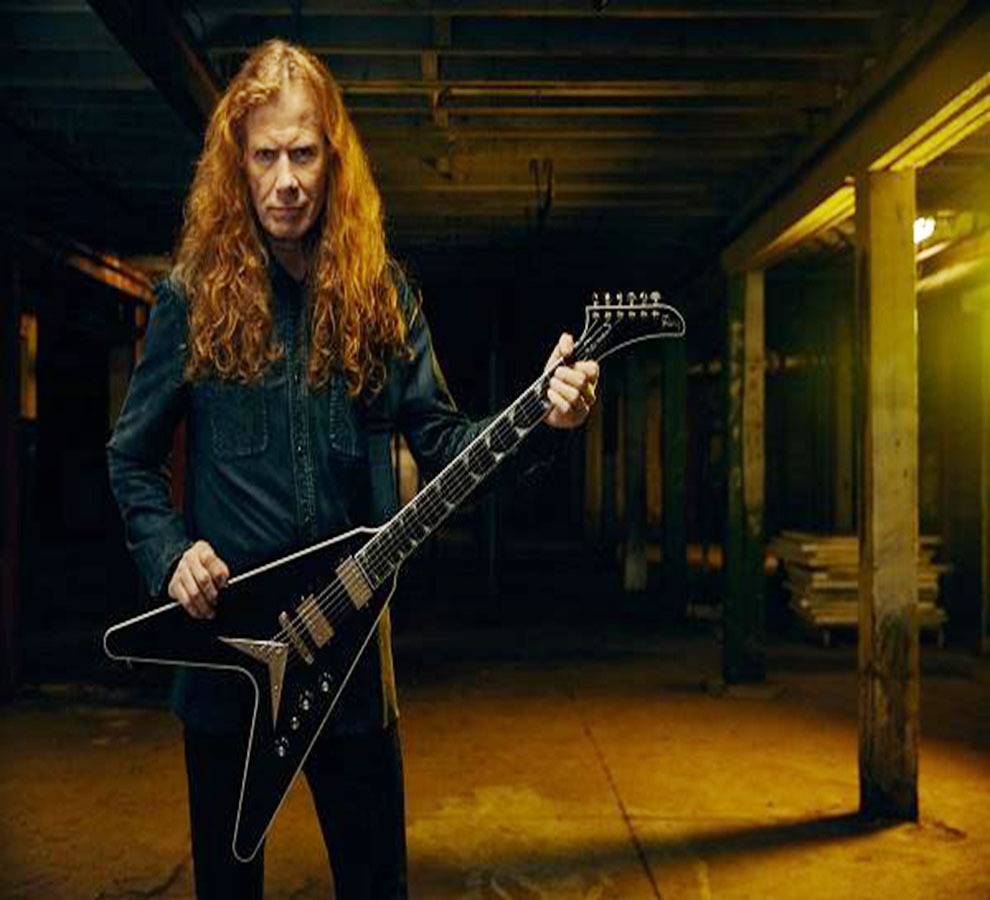 Legendario Dave Mustaine y Gibson presentan su nueva guitarra en colección limitada