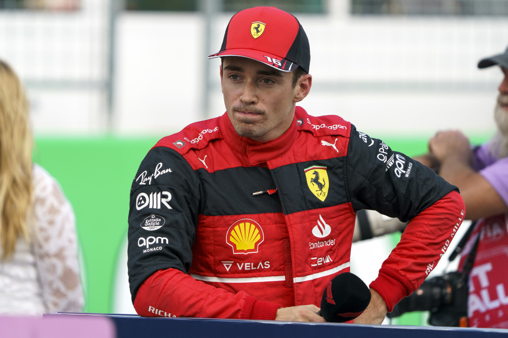 Leclerc, “satisfecho” por un podio que le supo a poco