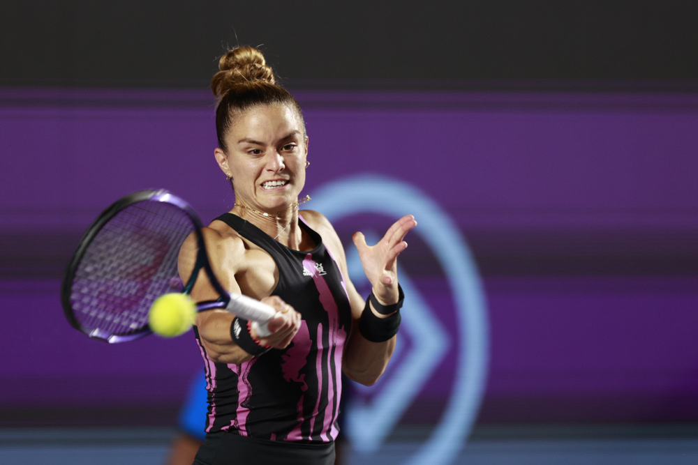 La griega María Sakkari derrota en dos sets a Kostyuk y avanza a octavos
