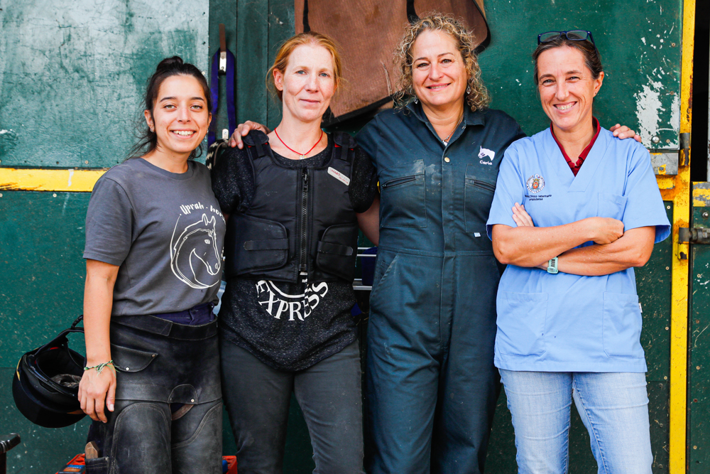 Herradoras, odontólogas… las mujeres impulsan el Hipódromo