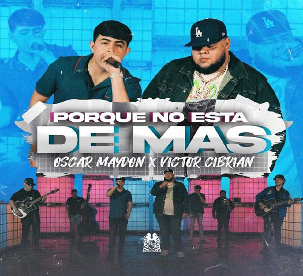 Mexicanos Oscar Maydon y Víctor Cibrian se juntan en “Porque no está de más”