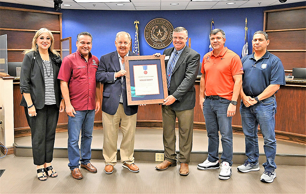 Oficina del Juez del Condado Hidalgo galardonada con el Premio a las “Mejores Prácticas”  