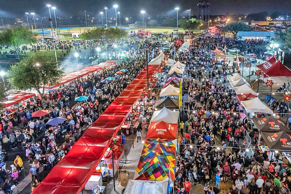 La tradición de los Dallas Cowboys continúa en este McAllen Holiday Parade 2022