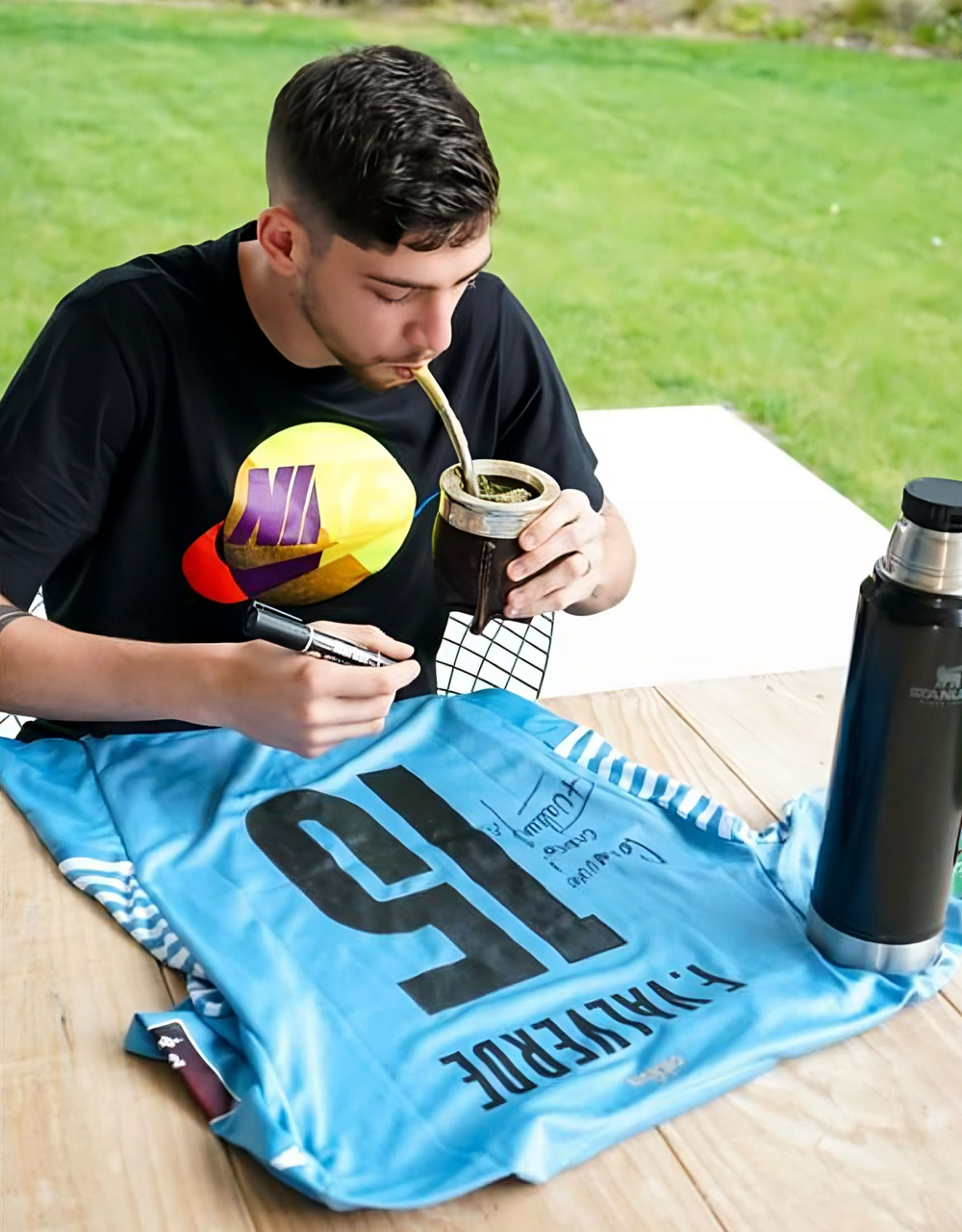 Messi, Valverde… el fútbol, palanca del consumo de mate