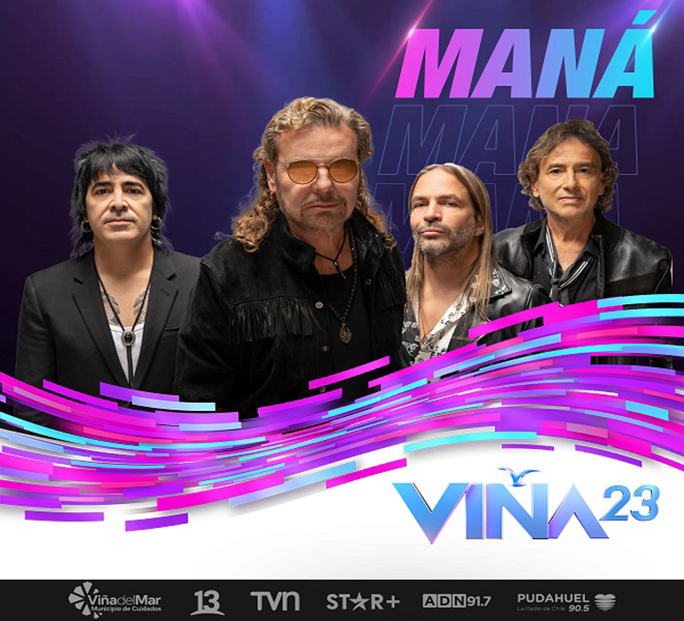Maná, Alejandro Fernández y Camilo confirmados al Festival Viña del Mar