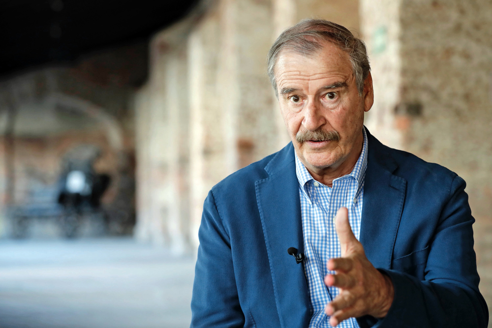 Expresidente Fox planea cumbre de cannabis para impulsar regulación en México