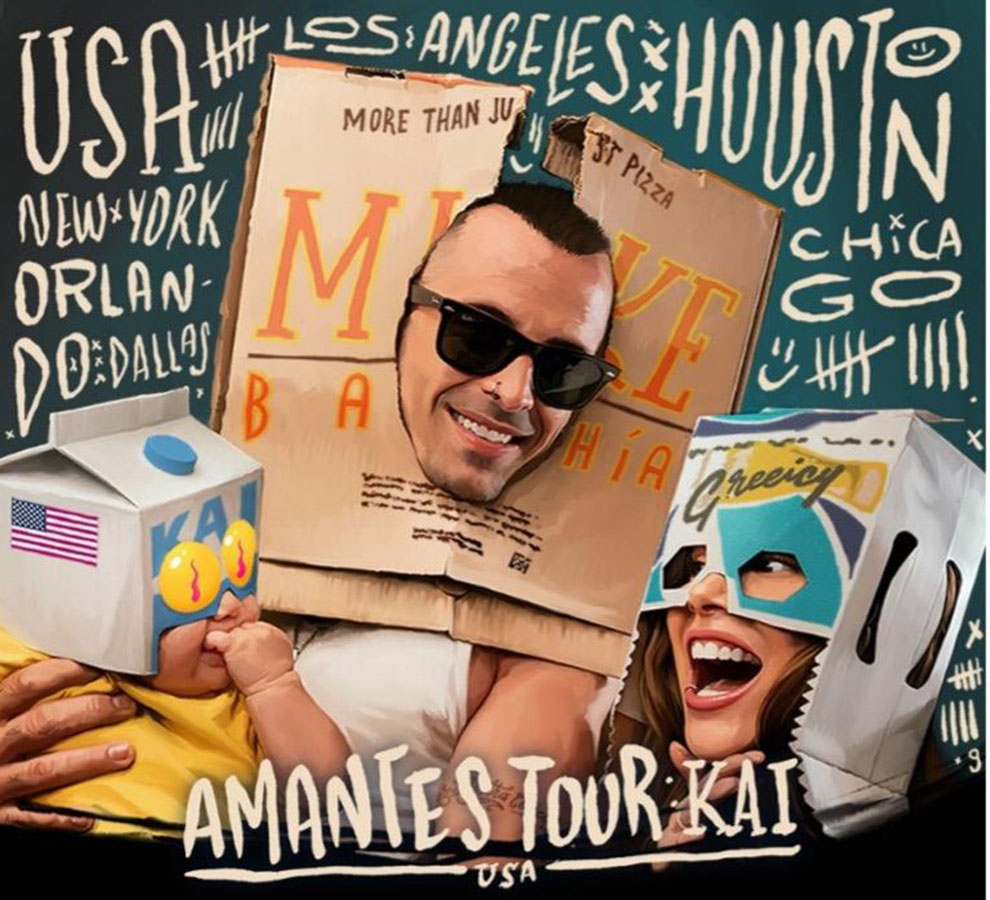 Greeicy & Mike Bahía anuncian su exitosa gira “Amanes” en Estados Unidos