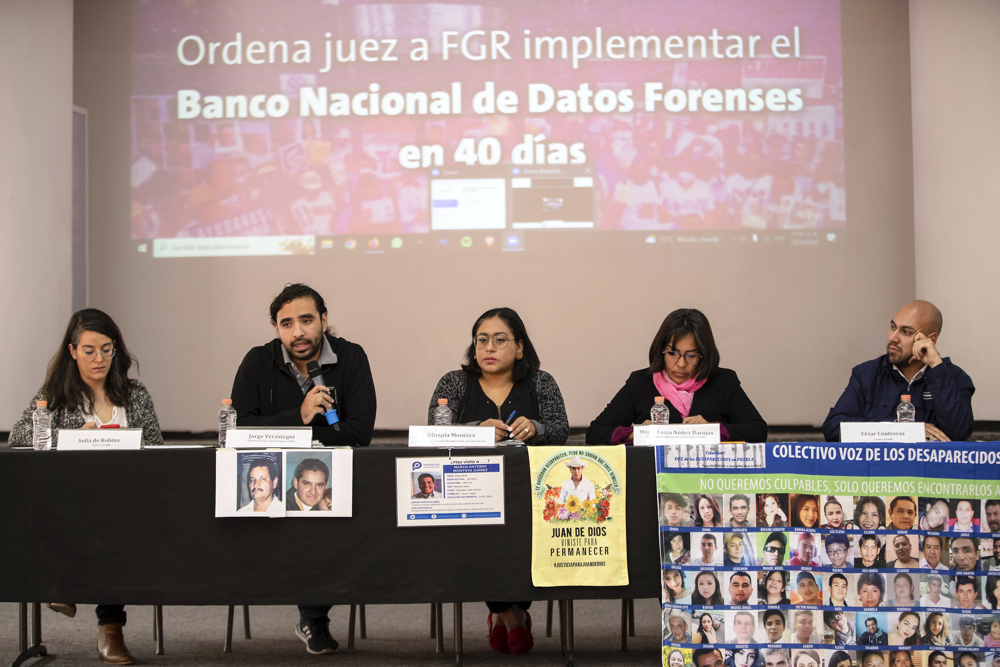 Ordenan a Fiscalía mexicana crear banco forense para desaparecidos en 40 días