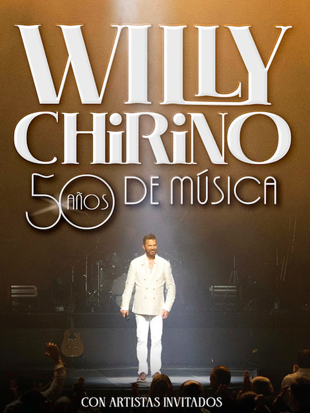  Willy Chirino celebrará su 50 aniversario con un magno concierto en Miami